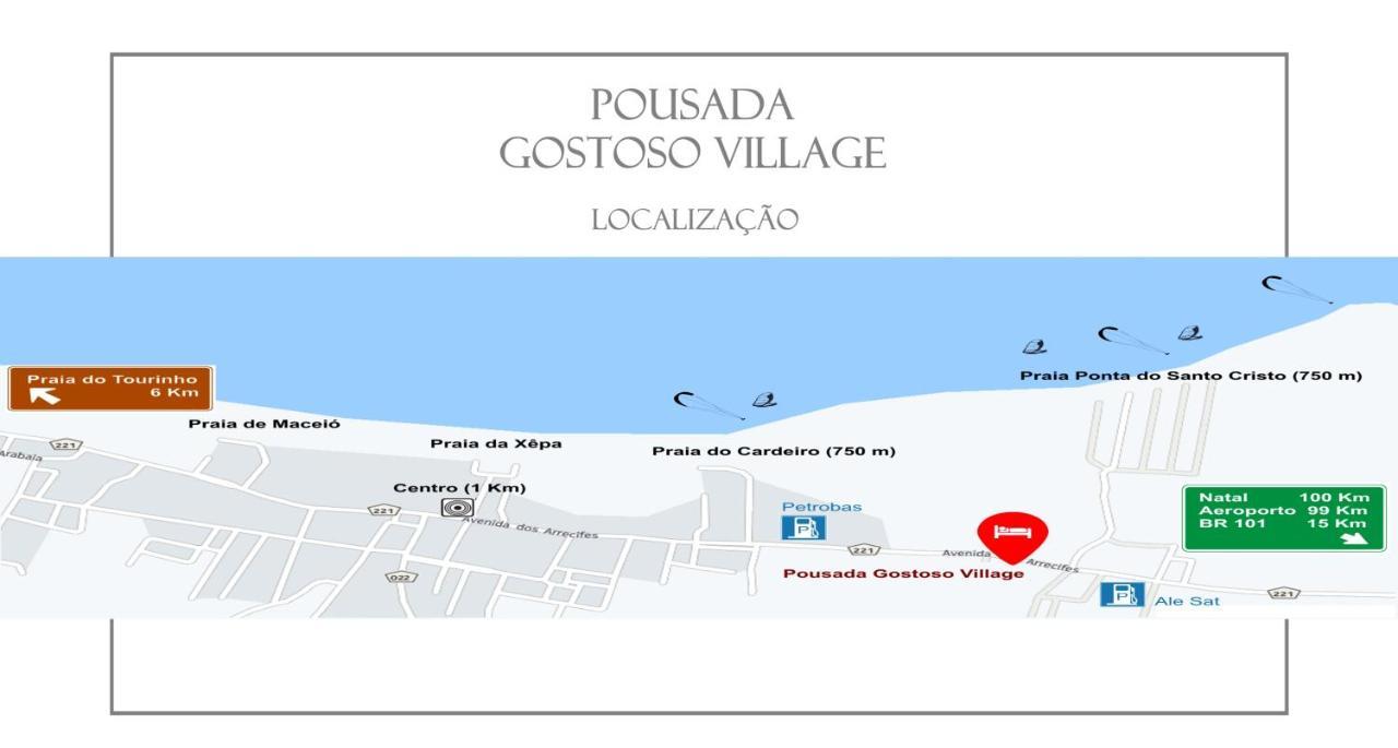 Pousada Gostoso Village São Miguel do Gostoso Exteriör bild